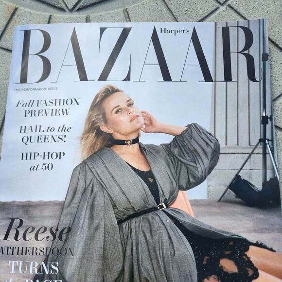 Harpers Bazaar Magazine Reese Witherspoon The Performance Issue Periodical - Picture 2 of 5